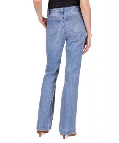 Women's Flared-Leg Sailor Jeans Angel Blue Wash $74.40 Jeans