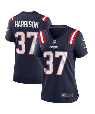 Women's Rodney Harrison Navy New England Patriots Game Retired Player Jersey Navy $46.20 Jersey