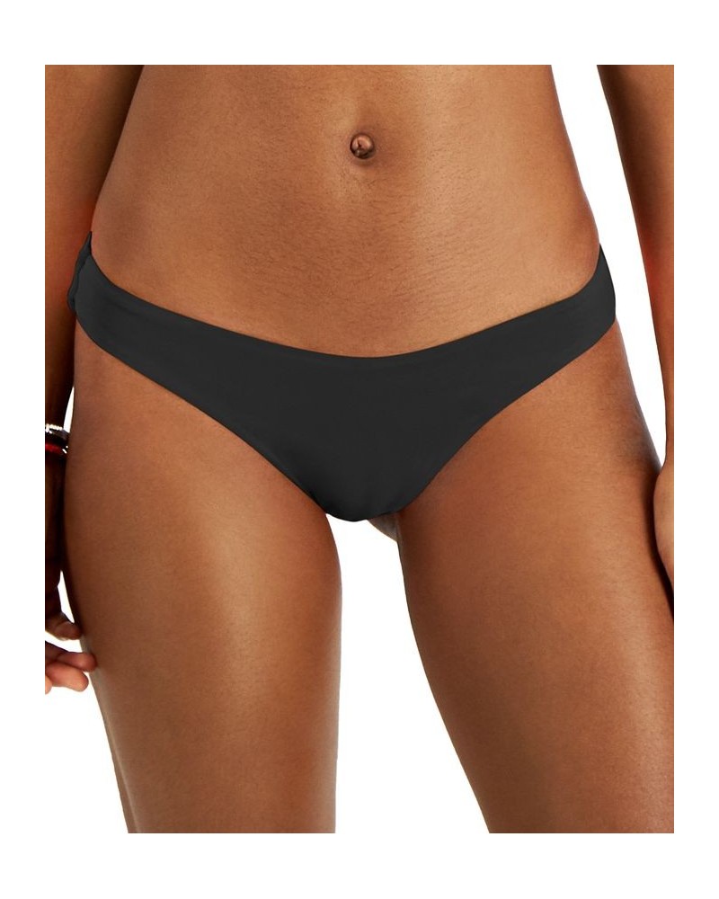 Juniors' Beach Classics Tiki Bikini Top & Cheeky Bikini Bottoms Black $24.50 Swimsuits