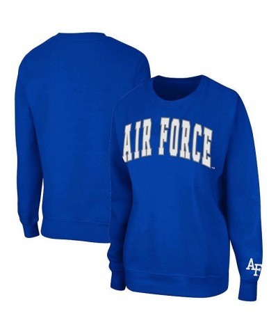 Women's Royal Air Force Falcons Campanile Pullover Sweatshirt Royal $26.40 Sweatshirts