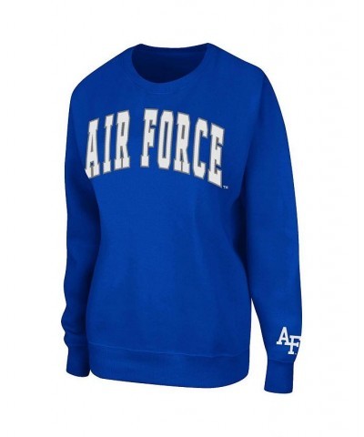 Women's Royal Air Force Falcons Campanile Pullover Sweatshirt Royal $26.40 Sweatshirts