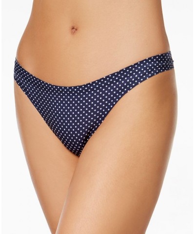 Comfort Devotion Thong Underwear 40149 Navy w/ White $9.41 Panty