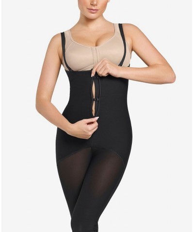 Women's Hook and Zip Mid-Calf Sculpting Body Shaper Black $37.20 Shapewear