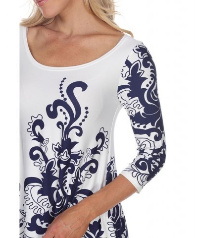 Women's Yanette Tunic White $16.17 Tops