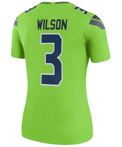 Women's Russell Wilson Seattle Seahawks Color Rush Legend Jersey Lime $40.00 Tops