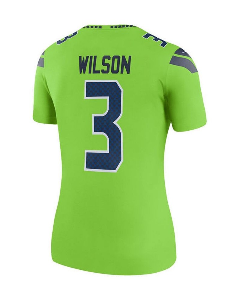 Women's Russell Wilson Seattle Seahawks Color Rush Legend Jersey Lime $40.00 Tops