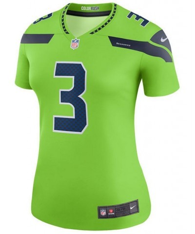 Women's Russell Wilson Seattle Seahawks Color Rush Legend Jersey Lime $40.00 Tops