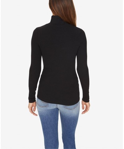 Essential Turtleneck Top Black $34.50 Tops