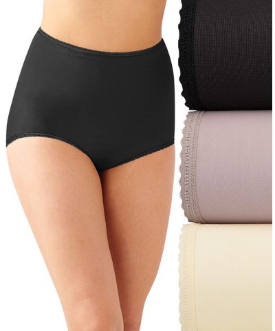 Women's 3-Pk. Skimp Skamp Brief Underwear Black $11.76 Panty