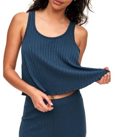 Billie Women's Tank & Pant Loungewear Set Dark blue $37.77 Sleepwear