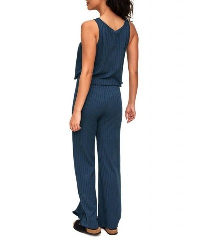 Billie Women's Tank & Pant Loungewear Set Dark blue $37.77 Sleepwear