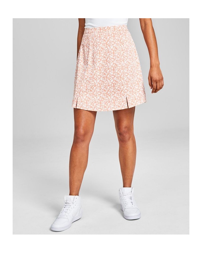 Women's Floral A-Line Skirt Pink $29.40 Skirts