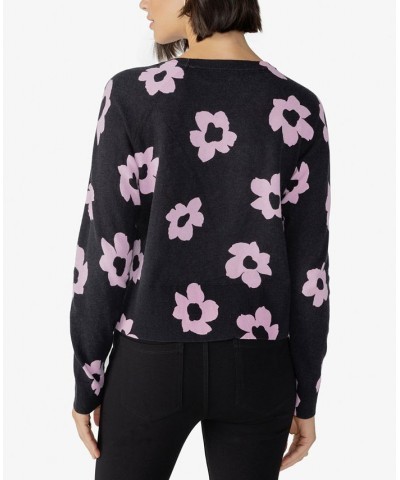 All Day Long Sweater Pink Flower Pop $32.70 Sweaters