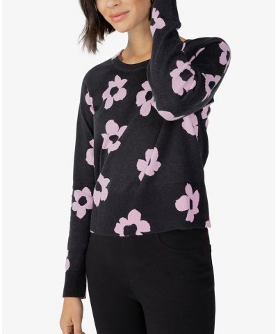 All Day Long Sweater Pink Flower Pop $32.70 Sweaters