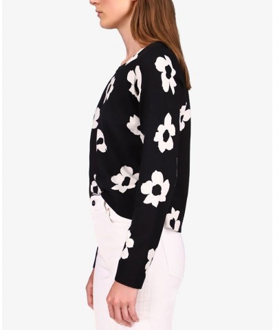 All Day Long Sweater Pink Flower Pop $32.70 Sweaters