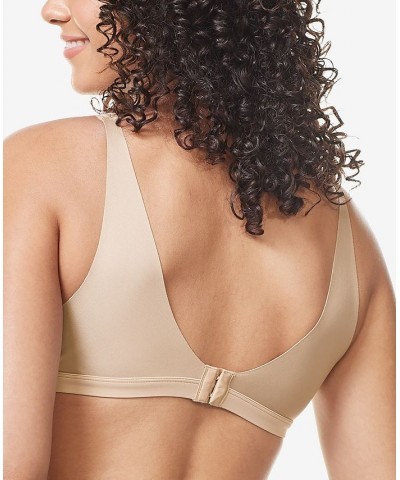 Warners No Side Effects Underarm and Back-Smoothing Comfort Wireless Lightly Lined T-Shirt Bra RA2231A Butterscotch $15.67 Bras