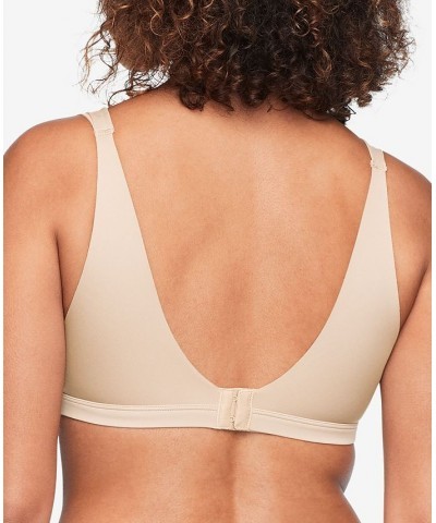 Warners No Side Effects Underarm and Back-Smoothing Comfort Wireless Lightly Lined T-Shirt Bra RA2231A Butterscotch $15.67 Bras