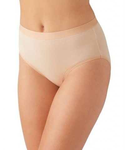 Women's Understated Cotton Brief Underwear 875362 Tan/Beige $14.04 Panty