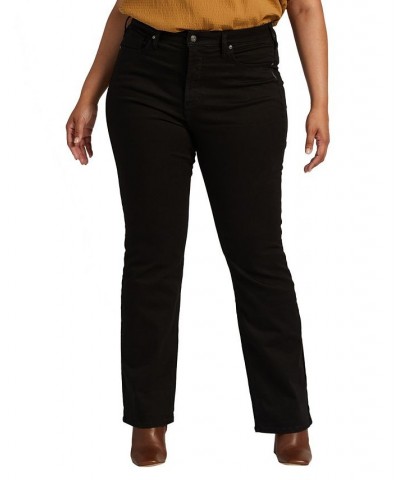 Plus Size Infinite Fit ONE SIZE FITS FOUR High Rise Bootcut Jeans Black $25.91 Jeans