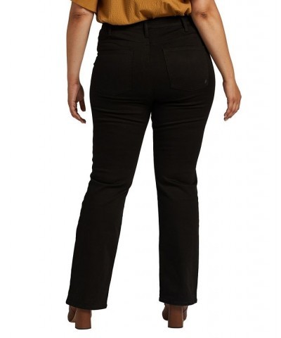 Plus Size Infinite Fit ONE SIZE FITS FOUR High Rise Bootcut Jeans Black $25.91 Jeans