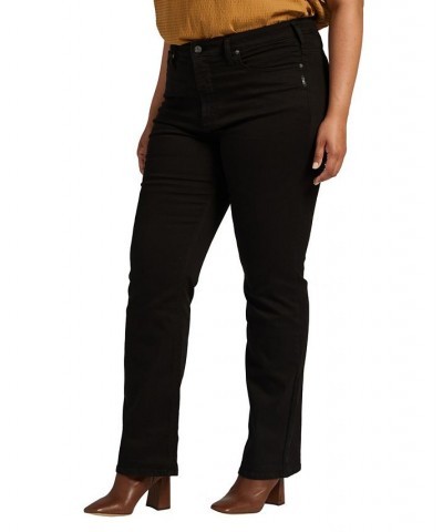 Plus Size Infinite Fit ONE SIZE FITS FOUR High Rise Bootcut Jeans Black $25.91 Jeans