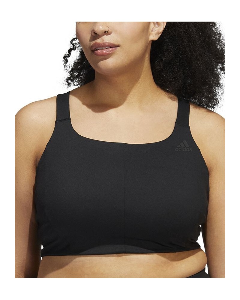 Plus Size CoreFlow Medium-Support Bra Black/Carbon $16.28 Bras