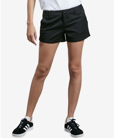 Juniors' Frochickie Low-Rise Shorts Black $29.12 Shorts