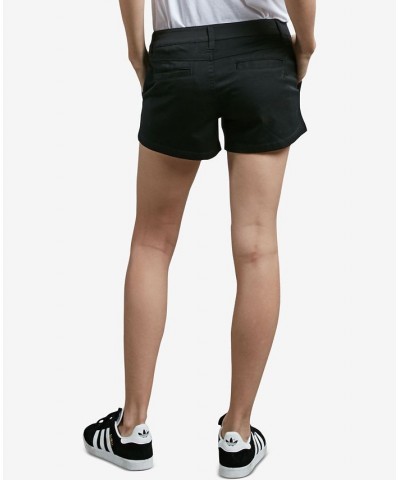 Juniors' Frochickie Low-Rise Shorts Black $29.12 Shorts