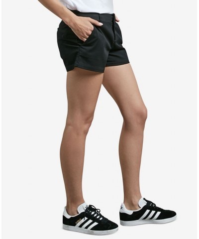 Juniors' Frochickie Low-Rise Shorts Black $29.12 Shorts