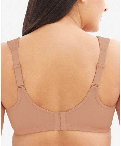 Women's Full Figure Plus Size Wonderwire Back Close Bra Cappuccino $26.11 Bras