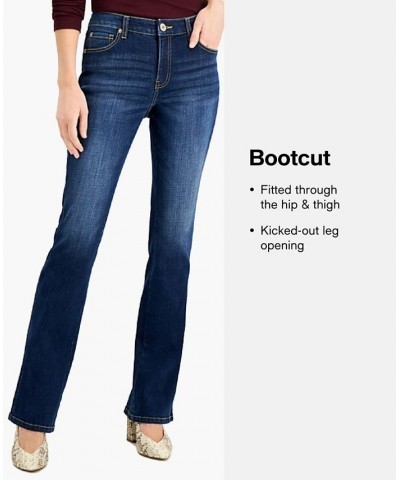 Barbara Bootcut High-Rise Tummy-Control Denim Jeans Black $29.15 Jeans