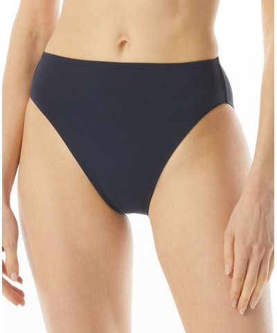 High-Leg Bikini Bottoms Blue $29.70 Swimsuits