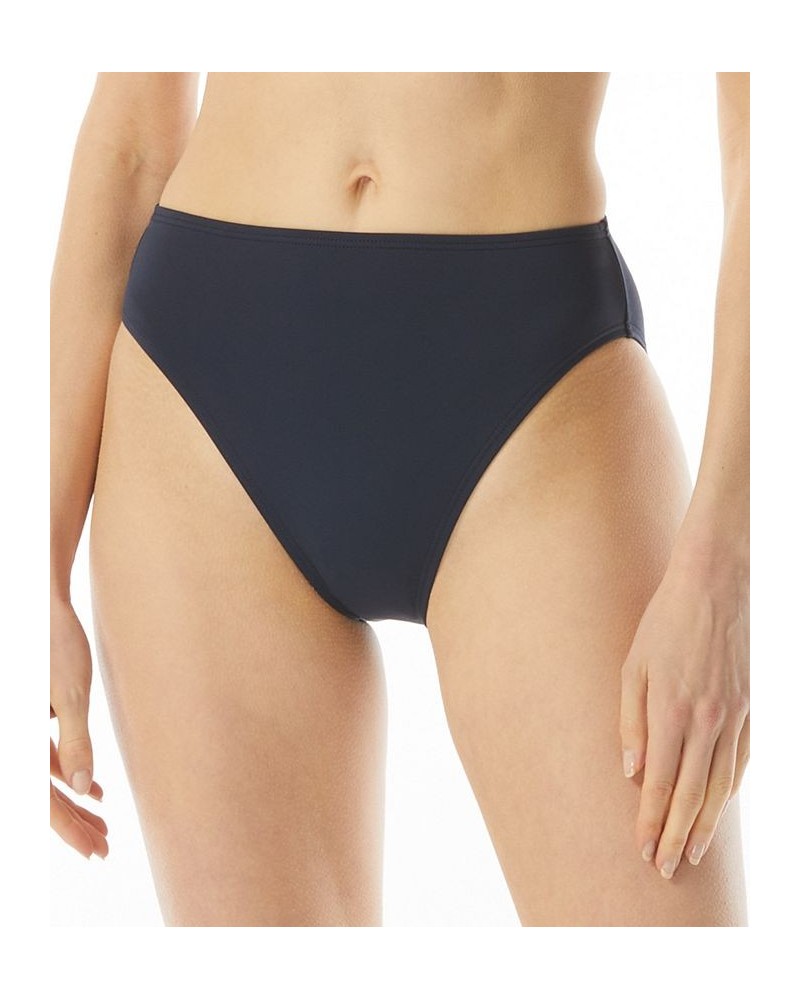 High-Leg Bikini Bottoms Blue $29.70 Swimsuits