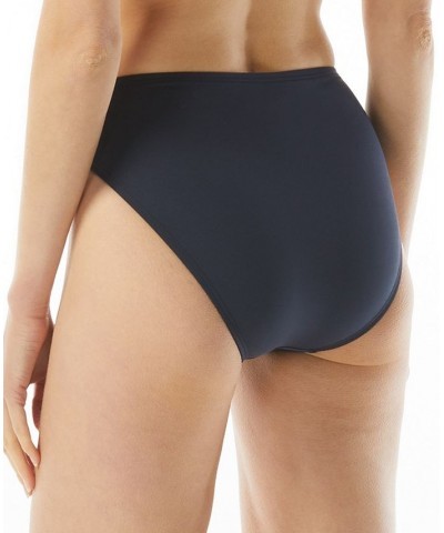 High-Leg Bikini Bottoms Blue $29.70 Swimsuits