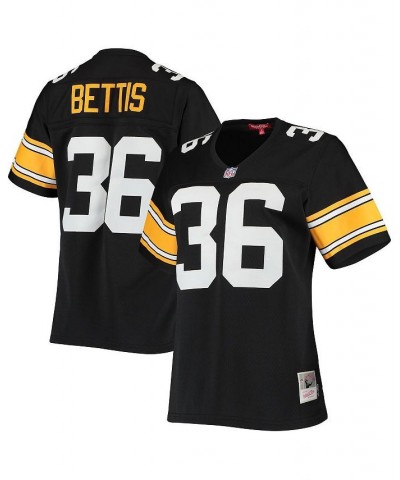 Women's Jerome Bettis Black Pittsburgh Steelers 1996 Legacy Replica Jersey Black $72.50 Jersey