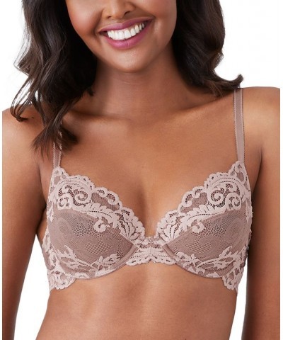 Women's Instant Icon Underwire Bra 851322 Caf Au Lait $38.50 Bras