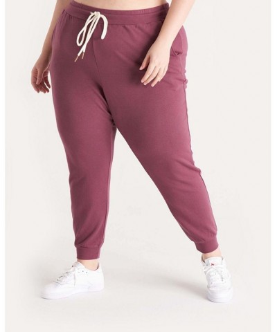 The Women's Everyday Jogger- Plus Size Purple $41.90 Pants