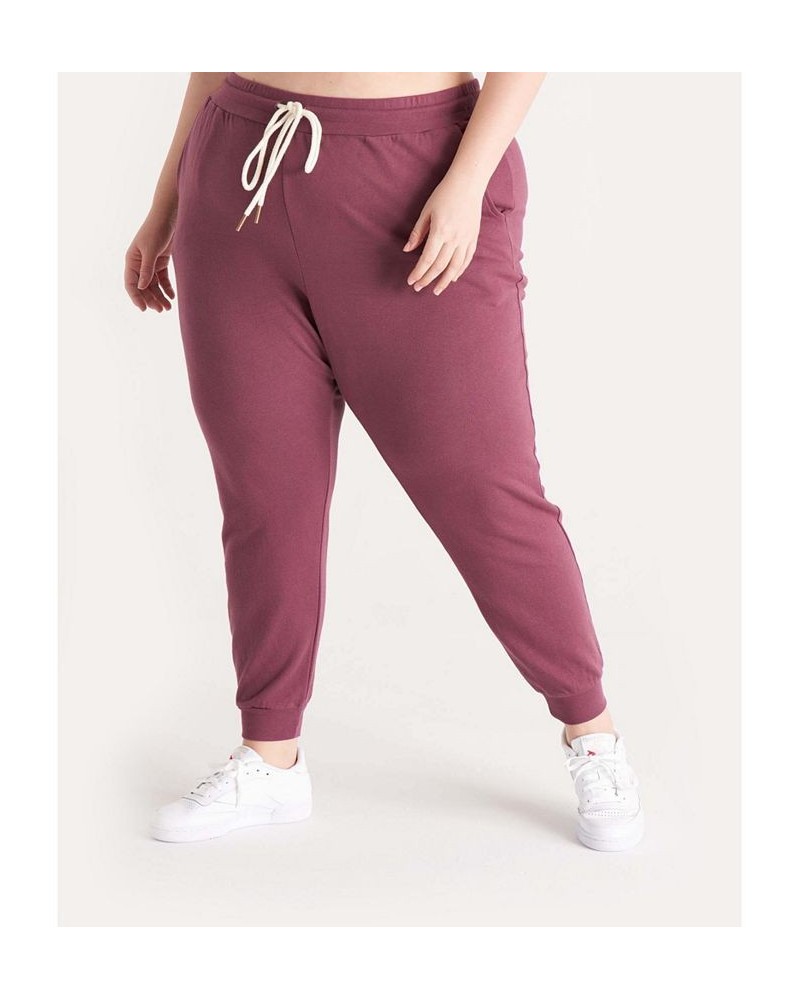 The Women's Everyday Jogger- Plus Size Purple $41.90 Pants